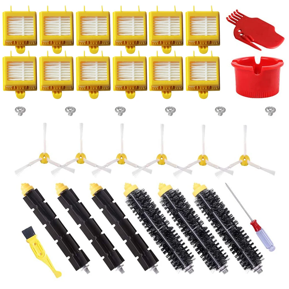 Di ricambio Principale Rotolo spazzola Per iRobot Roomba Serie 700 760 770 780 790 aspirapolvere Beater Spazzola A Setole Spazzola laterale filtro