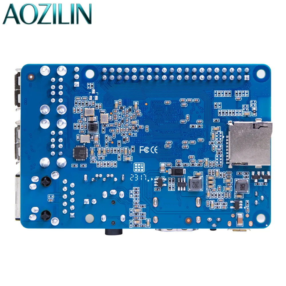 AOZILIN A40i Quad Core Single Board Computer 1GB DDR3 SATA BT4.0 Linux Supported Embedded DIY Control Module