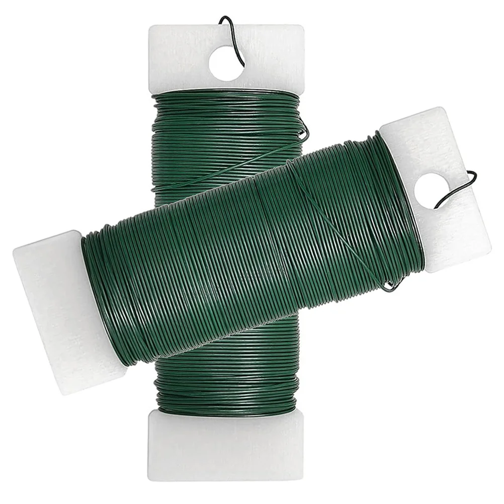 Pratica struttura per albero di Natale in filo floreale per artigianato floreale fai-da-te Fascette per piante e cinghie da giardinaggio Cornice per albero di Natale in filo metallico