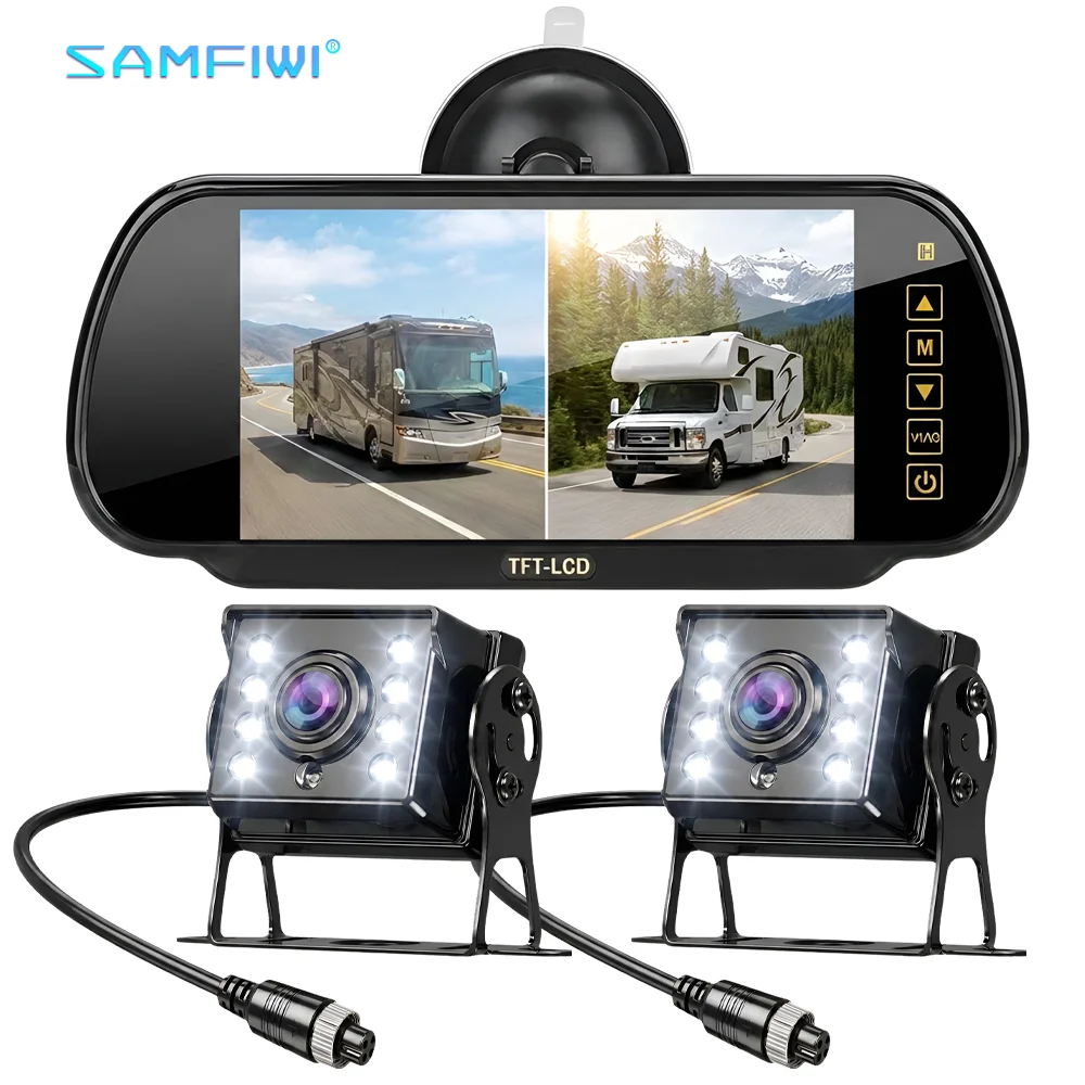 7-inch-2-channel-ahd-car-dvr-rear-view-monitor-split-screen-real-time-recording-waterproof-night-vision-parking-camera-for-truck