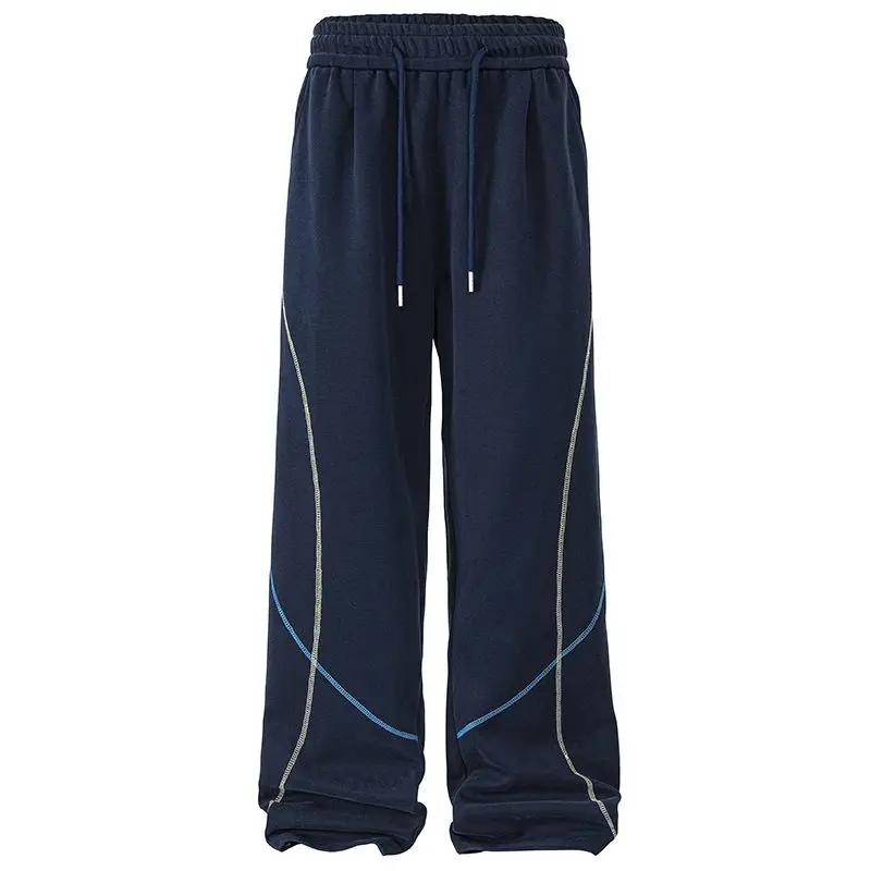 ストリートウェア カーゴパンツ メンズ レディース アメリカン ヴィンテージ ドローストリング ウエスト ジョガーパンツ Y2K バギー ワイドレッグ スウェットパンツ ユニセックス カジュアル トラウザーズ