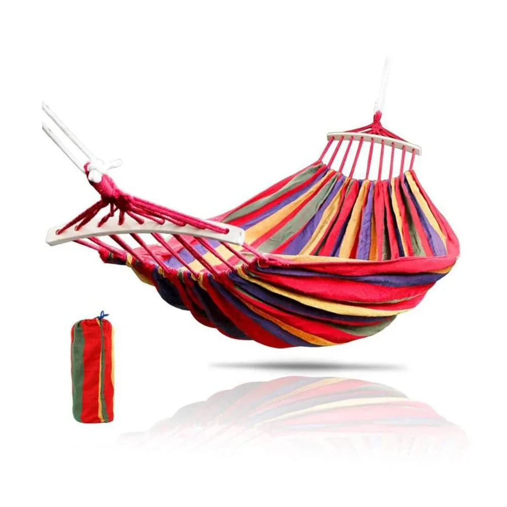 Portable Hanging Hammock, Indoor, Home, Bedroom, Lazy Chair, Travel, Outdoor, Camping, Swing Chair, Thick Canvas Bed