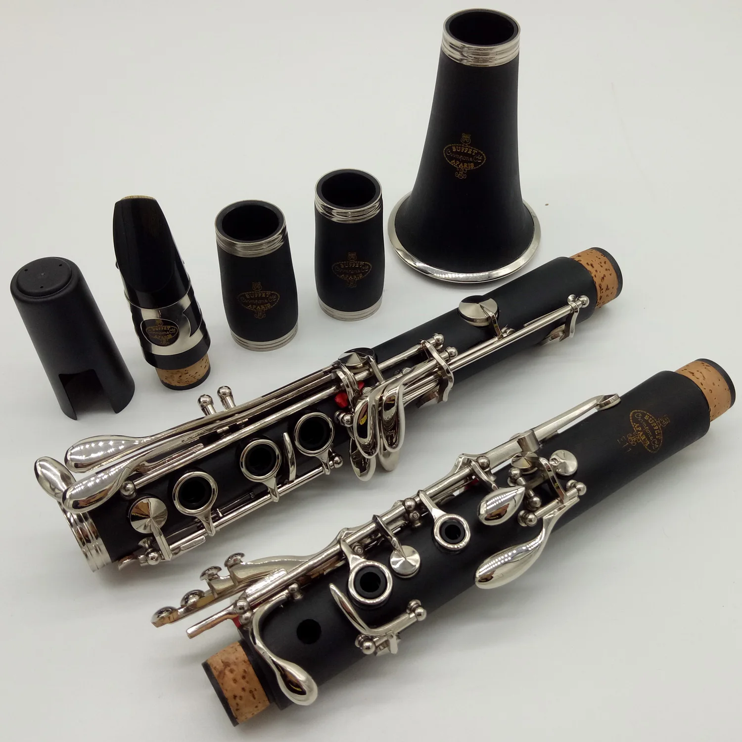 New MFC Professional Bb Clarinet E11 Bakelite Clarinets Nickel Silver Key Musical Instruments Case Mouthpiece Reeds