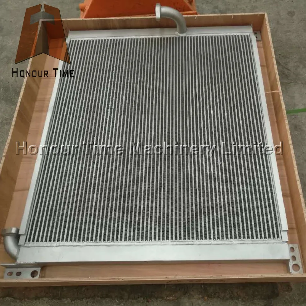 China factory  PC350-6 Hydraulic oil cooler for excavator oil cooler cooling  Heat exchanger Aluminum