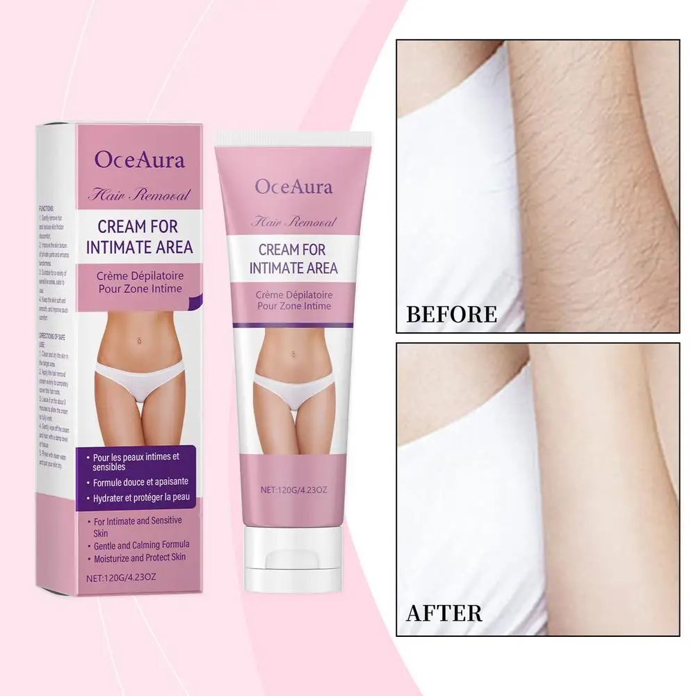Crema depilatoria per uomo Ascelle Braccio Gamba Depilatore Indolore Naturale Non irritante Crema depilatoria intima per donna delicata
