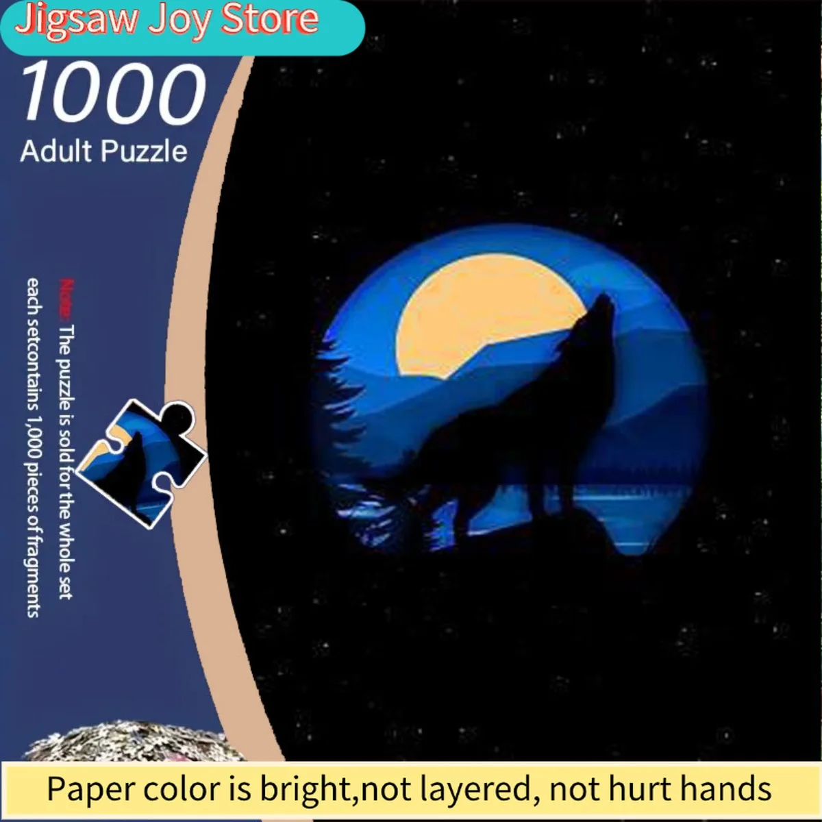 

1000pcs adult jigsaw puzzle - snow-covered trees with icicles hanging from the blue water reflecting the snow. Suitable for ed