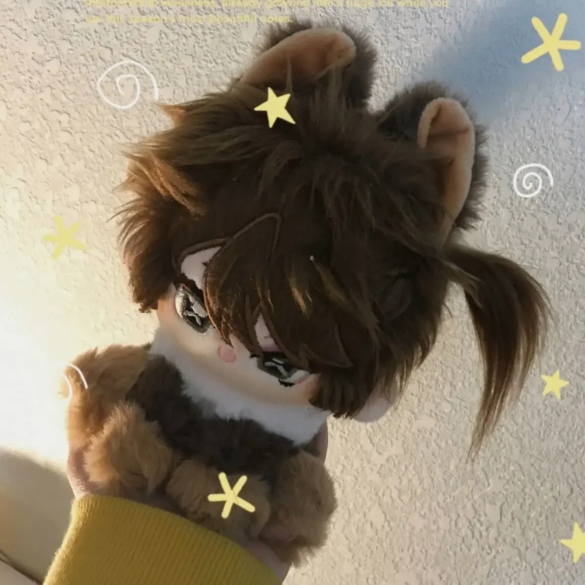 

Game Identity Ⅴ Luca Balsa Prisoner Sitting Posture Cotton Doll Cosplay Anime Beast Body Dress Up Clothes Dolls Gift 15CM