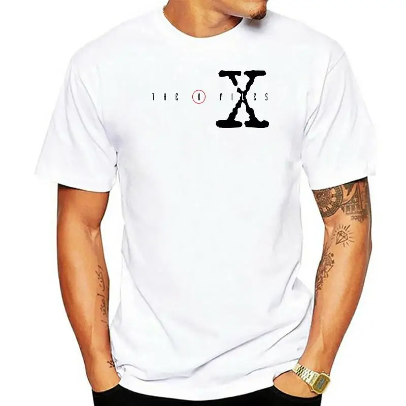 Fashion White The X Files Printing T shirt Short sleeve X Files tshirt Trust No One Top Tees T shirt For Men man