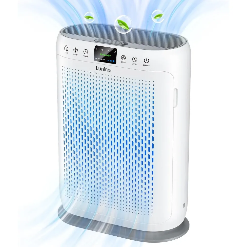 

Air Purifiers for Home Large Room up to 1740sq.ft, HEPA Air Filter with PM 2.5 Display Air Quality Sensors,Aromatherapy Function