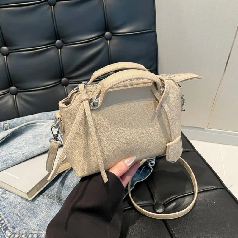 

Popular Classic High-End Leather Women's Shoulder Bag Luxury Brand Elegant Refined Trim Trendy Vintage Bag​