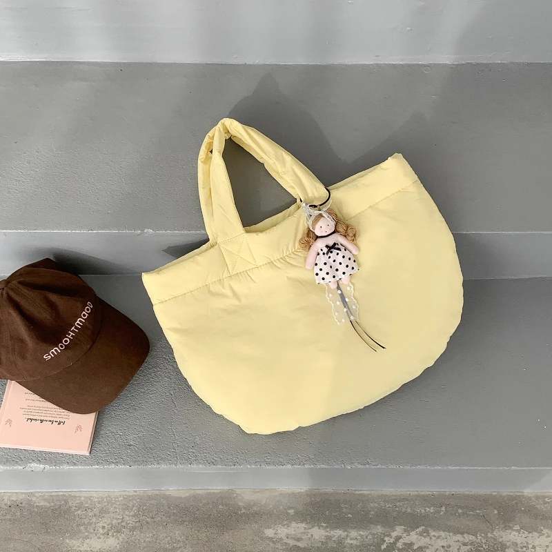 

Модные сумки с верхней ручкой для женщин, повседневные, в корейском стиле, большой вместимости, через плечо, удобные и универсальные, с текстурой, для хранения вещей