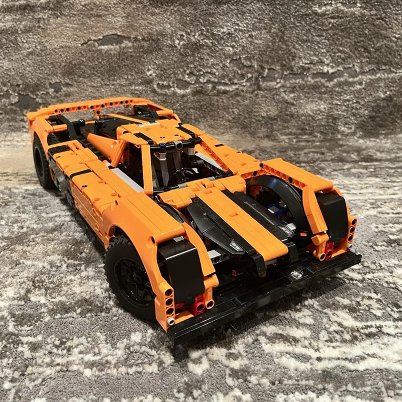 

Новинка 2025: Конструктор MOC 42126 B-Model LMP1 Supercar — Гоночный автомобиль, высокотехнологичные развивающие кубики DIY, игрушки и подарки для детей