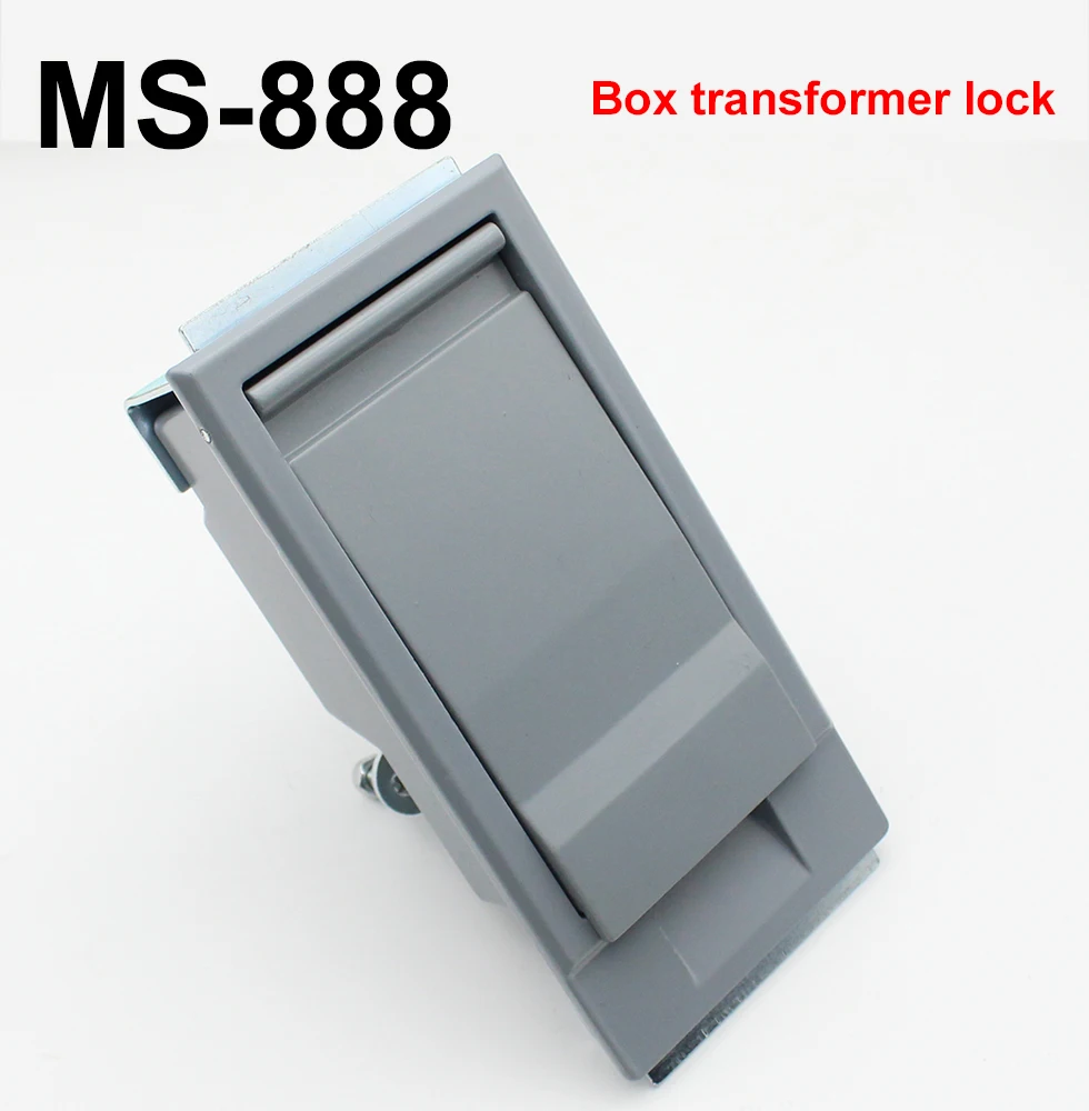 MS888 cabinet box change door lock Outdoor box high and low voltage cabinet door panel lock Electric cabinet door square box loc