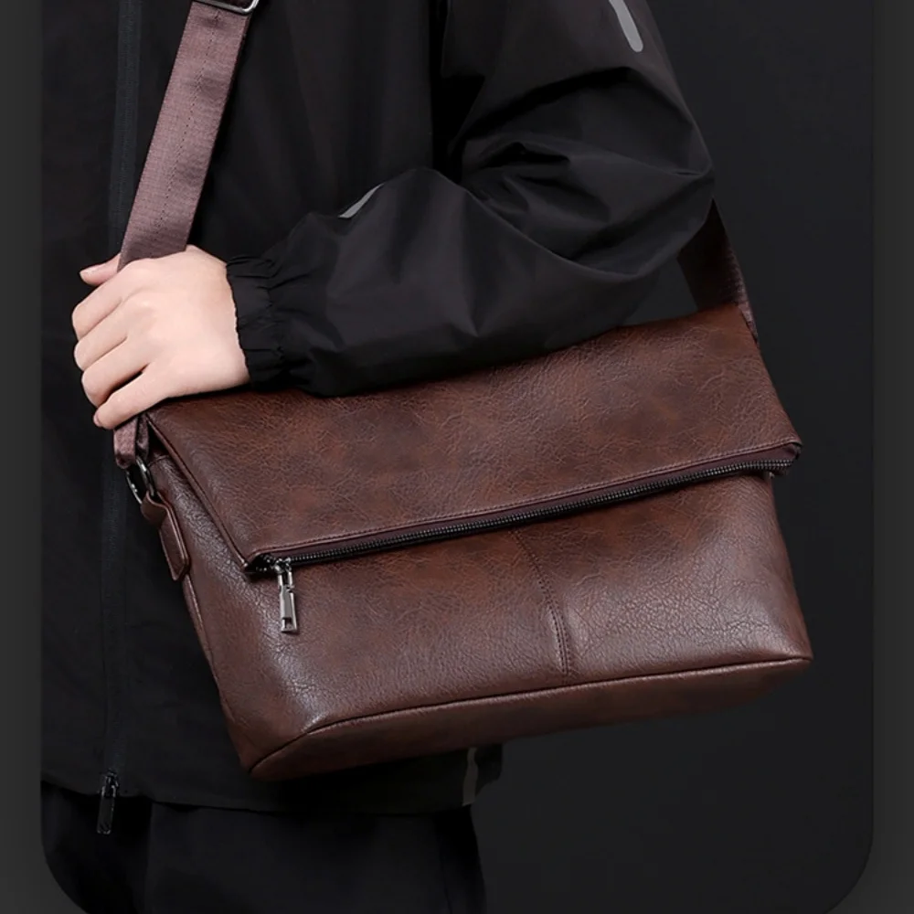 Adult Nami Style Cosplay PU Crossbody Bag Foldover Messenger Shoulder Bag Vintage Pirate Theme Handbag Halloween Carnival Party