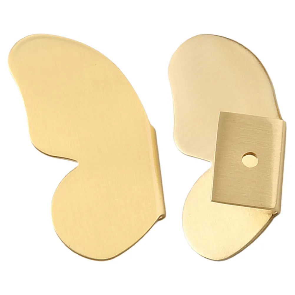 

1Pair Butterfly Cabinet Door Handle Brass Knob for Cabinets Metal Pull Decorative Drawer Knob Wardrobe Closet Cupboard Hardware
