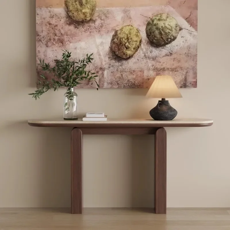 

French Hallway Entryways Table Simple Style Boho Design Console Tables Easy Store Konsola Stolik Living Room Furniture