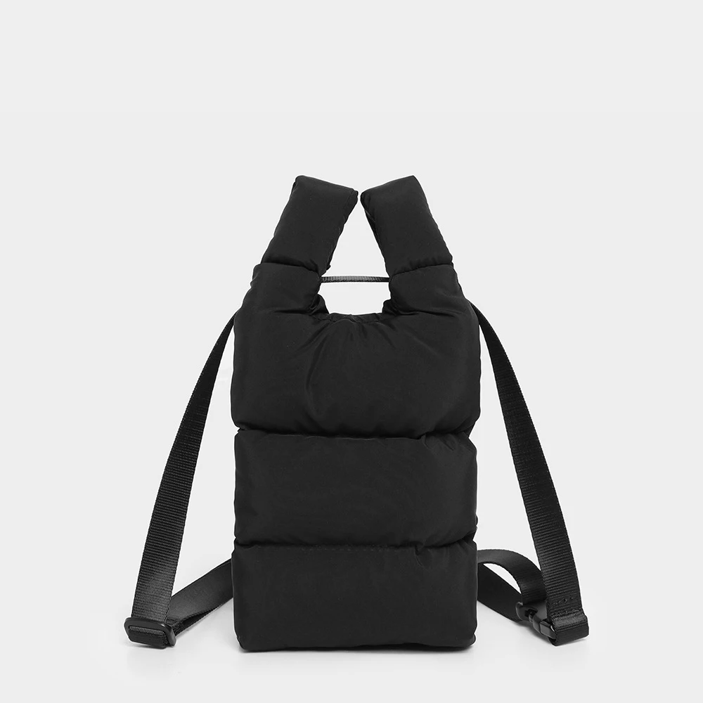 

Casual Mini Space Down Bags for Women Nylon Quilted Shoulder Bag Small Cotton Padded Crossbody Bag Puffy Designer Handbags Tote
