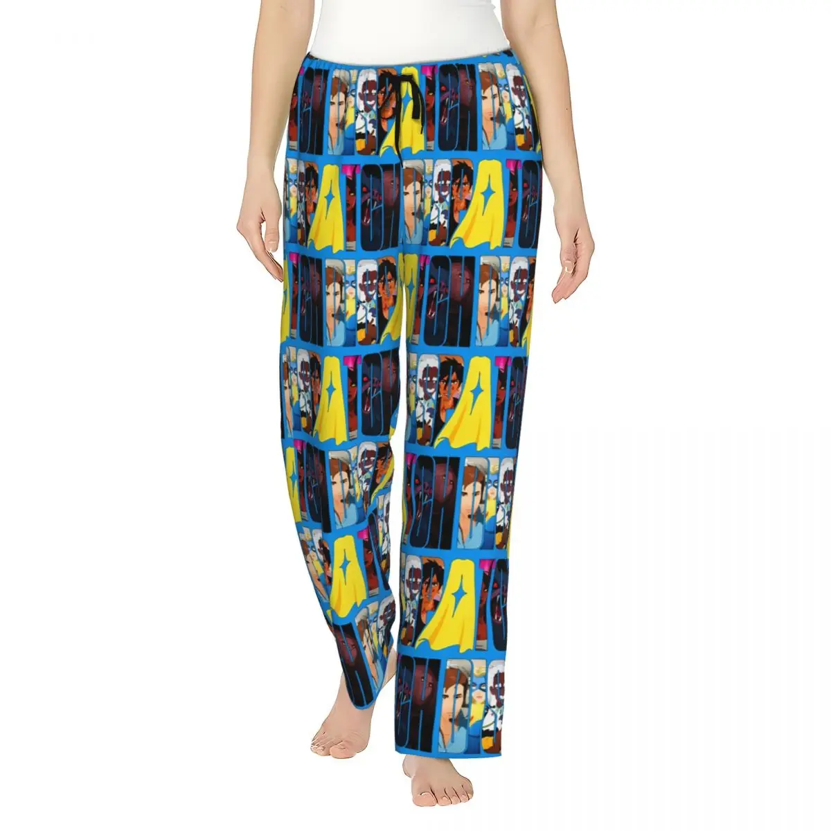 

Женские пижамные брюки для дома и отдыха, удобные для сна и игр