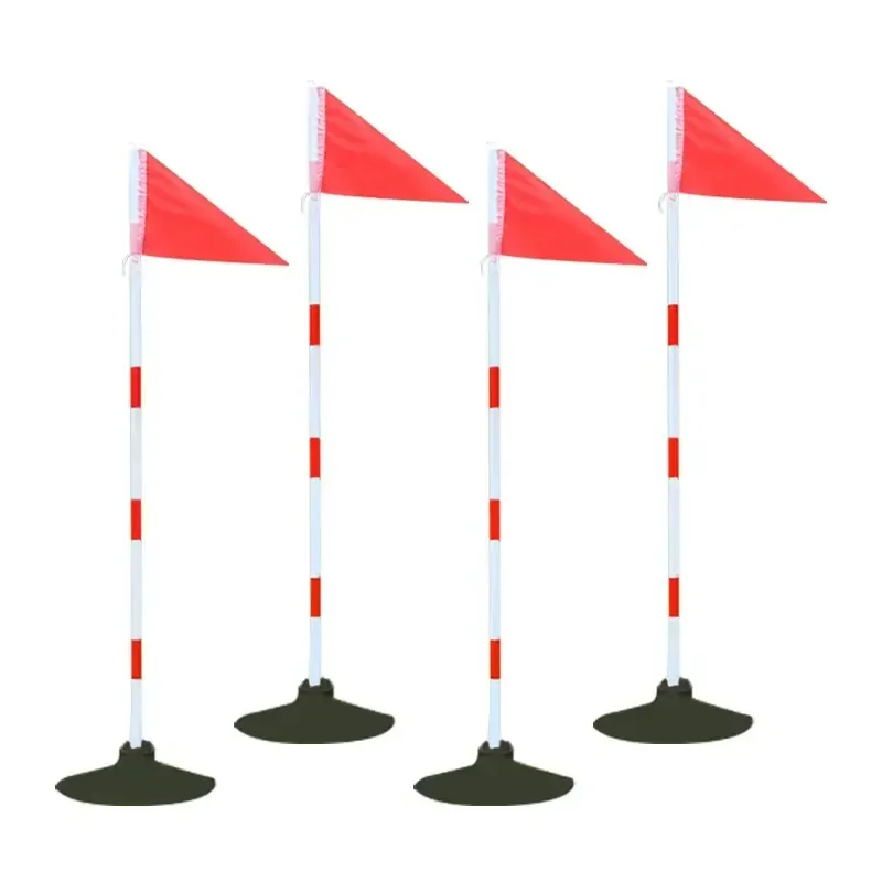 

Portable PVC Plastic Spiked Rubber Base Pet Dog Training Coaching Slalom Agility Poles