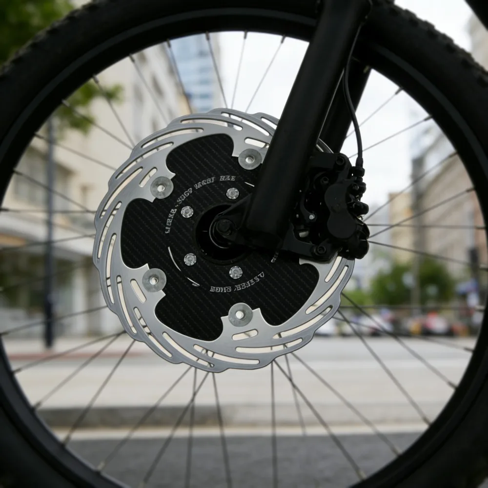 

Carbon Fiber Floating Disc Brake Rotor 160/180mm Centerlock for MTB Bicycles