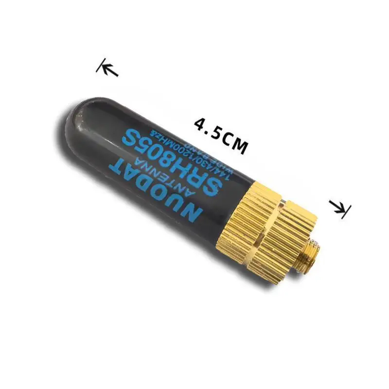 Walkie Talkie SMA Dual Band Antenna SRH805S 1Pc UHF VHF SMA M F High Gain Signal Booster for Outdoor Adventure view 6