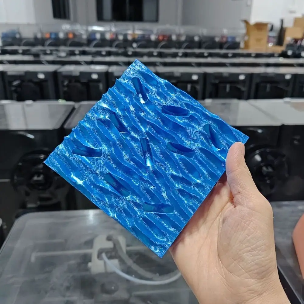 Sea Wave Ring Display Plates Creative Elegant 3D Printing Rings Holder Decorative Simple Jewelry Storage Tray Room Decor