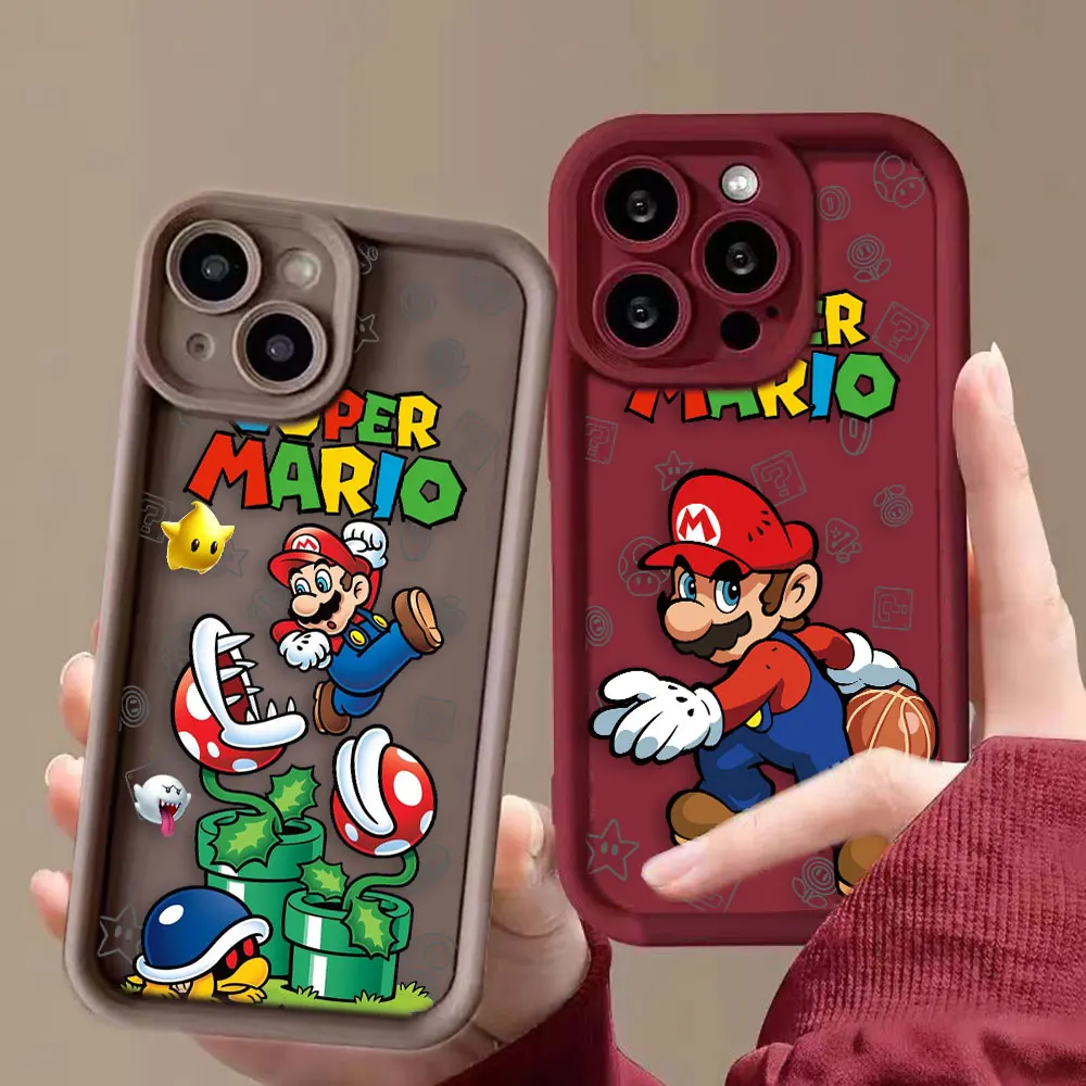 Super M-Mario Bros Game Cover Phone Case For Google PIXEL 7 8 7A 8A 9 Oneplus 11 10R 8T NORD CE 4 LITE ACE 2 3 Case Funda Capa