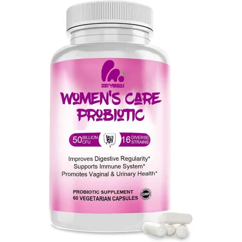 

Vaginal probiotic capsules contain prebiotics and lactobacilli - immune, digestive, and healthy vaginal odor