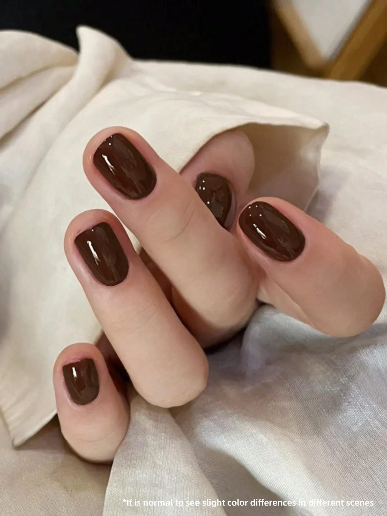 1pc 15ml Reddish Brown Gel Nail Polish Starter Pure Soak Off No Wipe Nail Gel Polish Suitable For All Seasons image 3