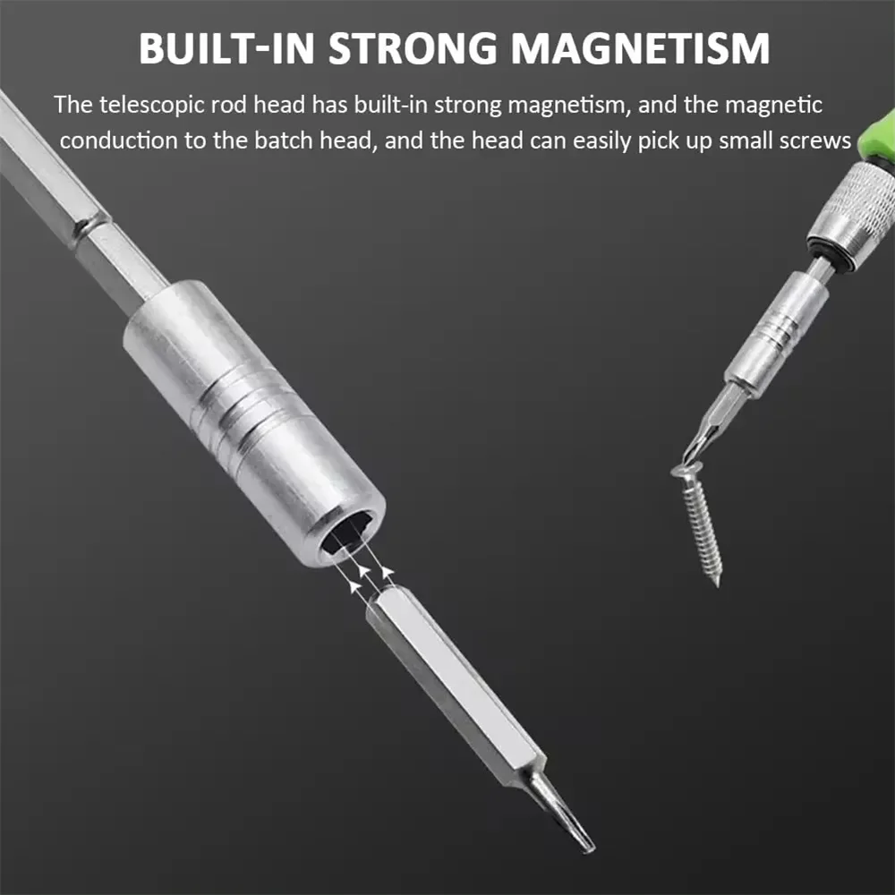 32 In 1 Screwdriver Set Precision Household Maintenance Tool Triangle Slotted Cross Shaped Screwdriver Drill Bit Combination Kit
