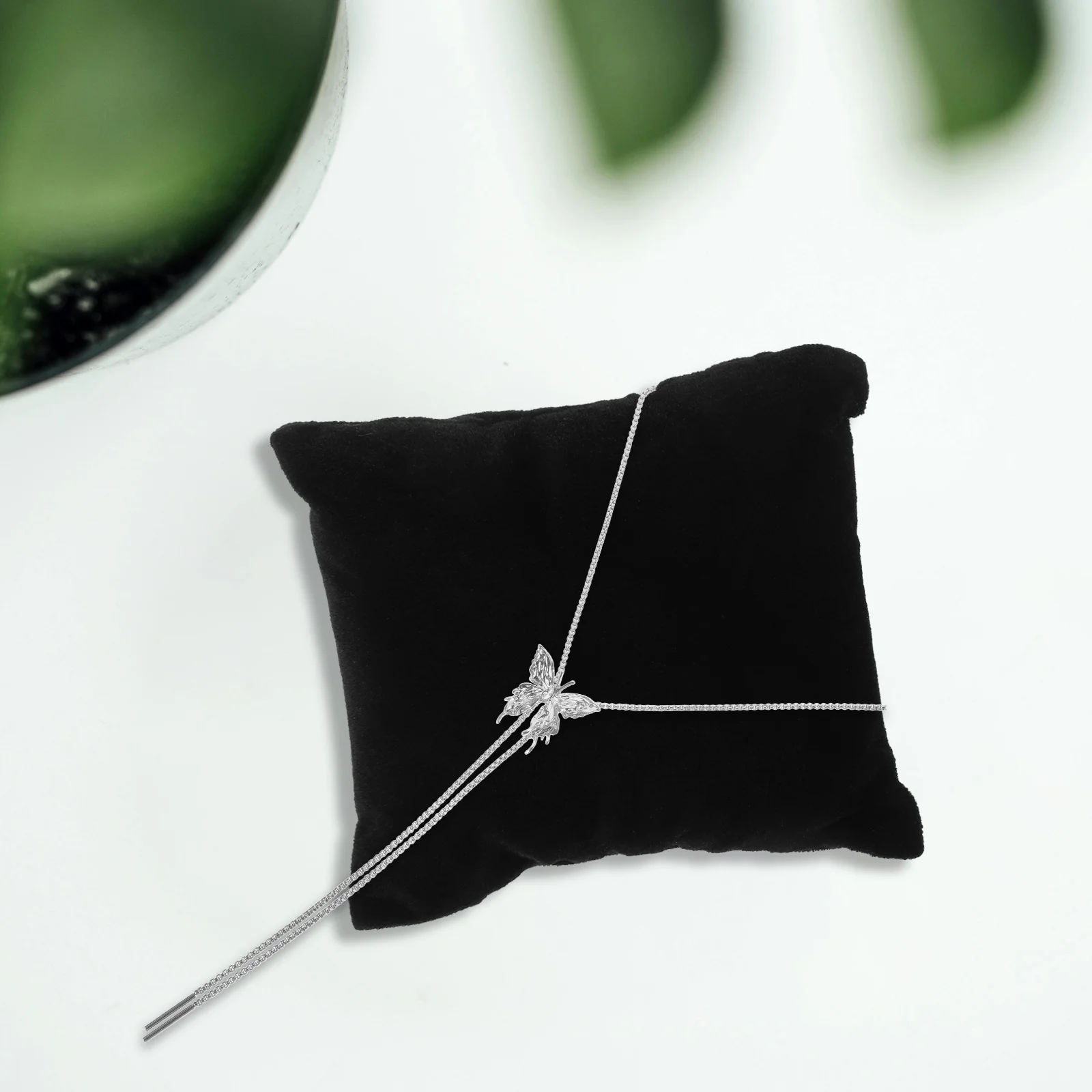 

6 Pcs Jewelry Display Pillow Super Soft Material Bracelet Bangle Watch ganizer Chain Mat Travel Home Decor