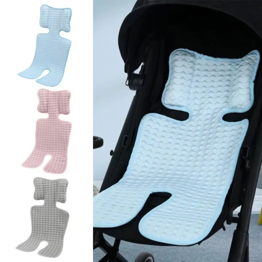 

Outdoor Soft Baby Stroller Mat Cool Washable Seats Cushion Breathable Cotton Kids Pram Mats Stroller Accessories