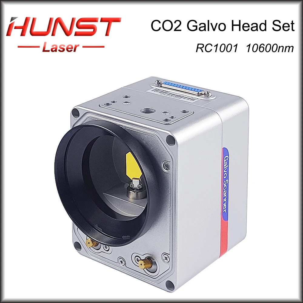 

Hunst SINO-GALVO RC1001 CO2 Laser Scan Galvo Head Set 10600nm Aperture 10mm Galvanometer Scanner with Power Supply