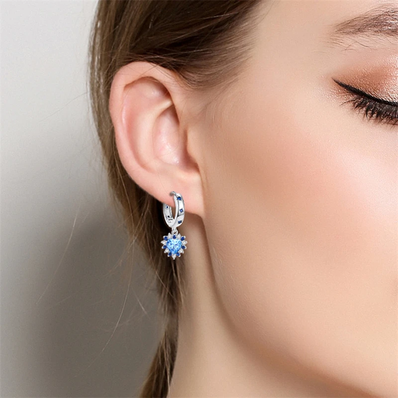 

925 Sterling Silver Minimalist Earring Studs DIY Pendant Jewelry Bead Set, Women's Birthday or Christmas Gift Necklace