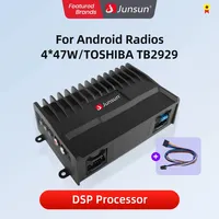 Junsun Car DSP 4*47W Power Amplifier Audio Processor Treble Bass Special Car Dedicated To Improve Sound Quality Audio Subwoofer