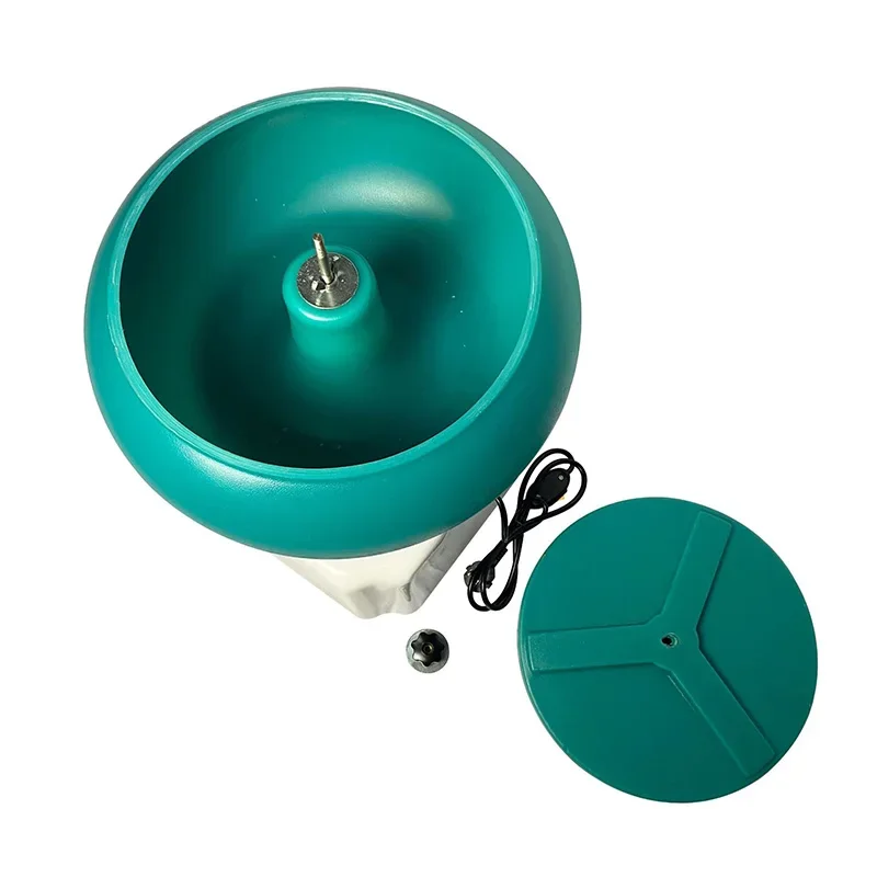 8/12 inch vibratory polishing machine, jade polishing and grinding machine, jewelry circular vibratory surface treatment machine