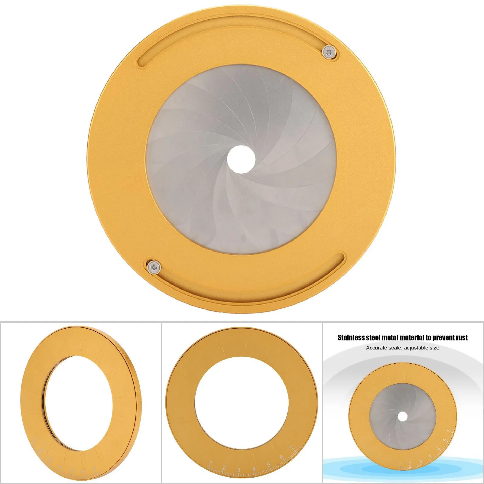 مسطرة رسم معدنية مستديرة أداة رسم مسطرة رسم احترافية قابلة للتعديل