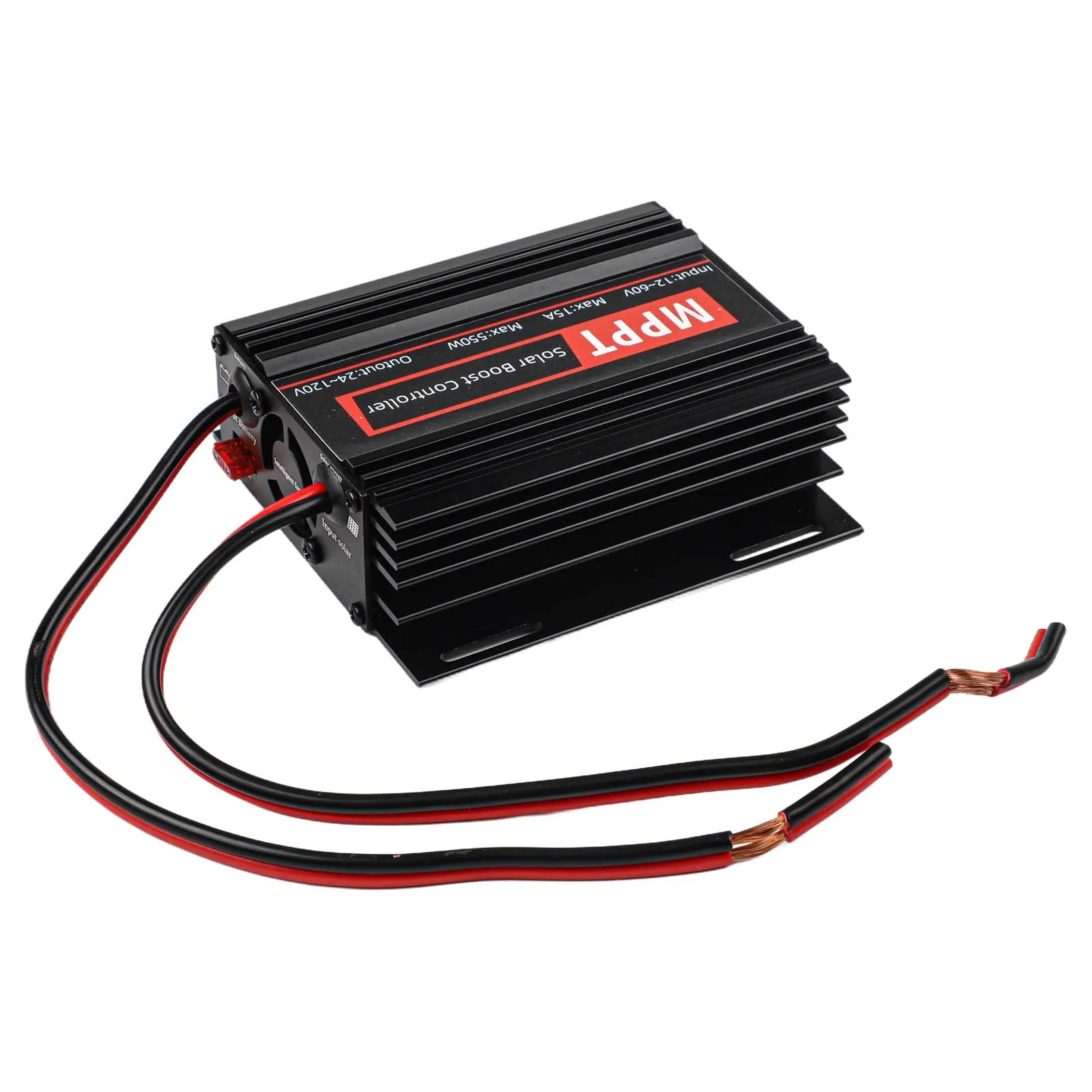 

DC-DC преобразователь MPPT с функцией повышения напряжения, защитой от обратной полярности, автоматическим интеллектуальным вентиляторным охлаждением для гелевых аккумуляторов, 113*86*39 мм