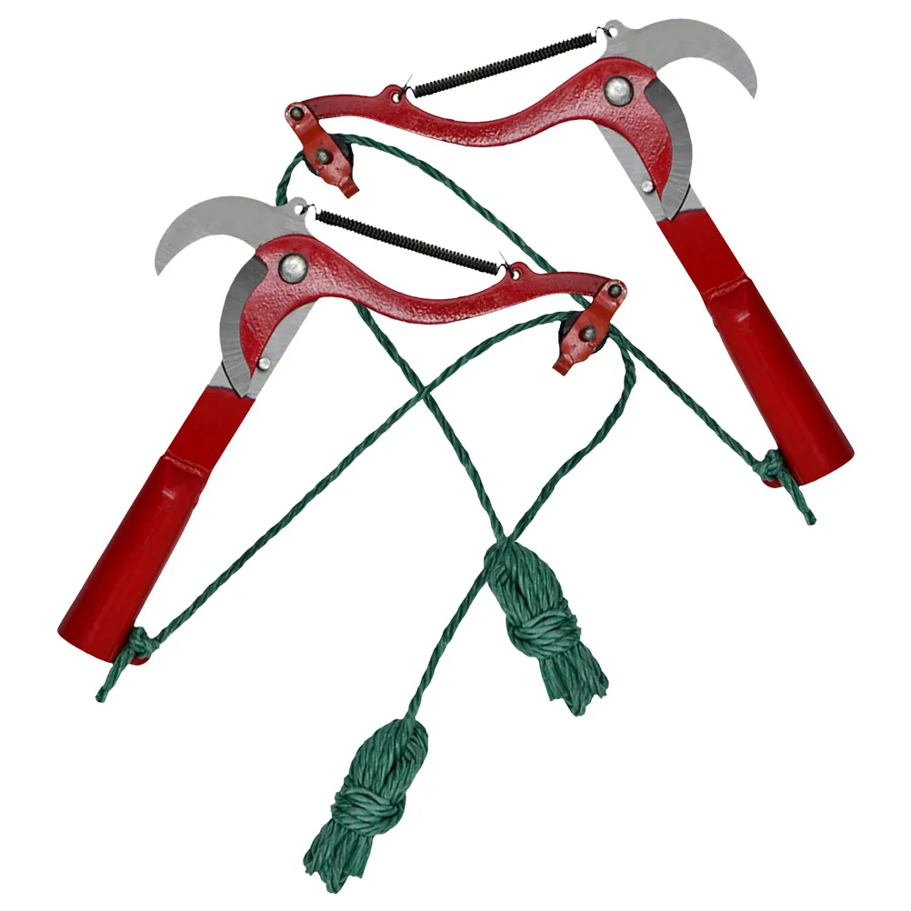 

2pcs High Branch Scissors Pruning Shears Plant Clippers Garden Tools Heavy Duty Outdoor Gardening Equipment