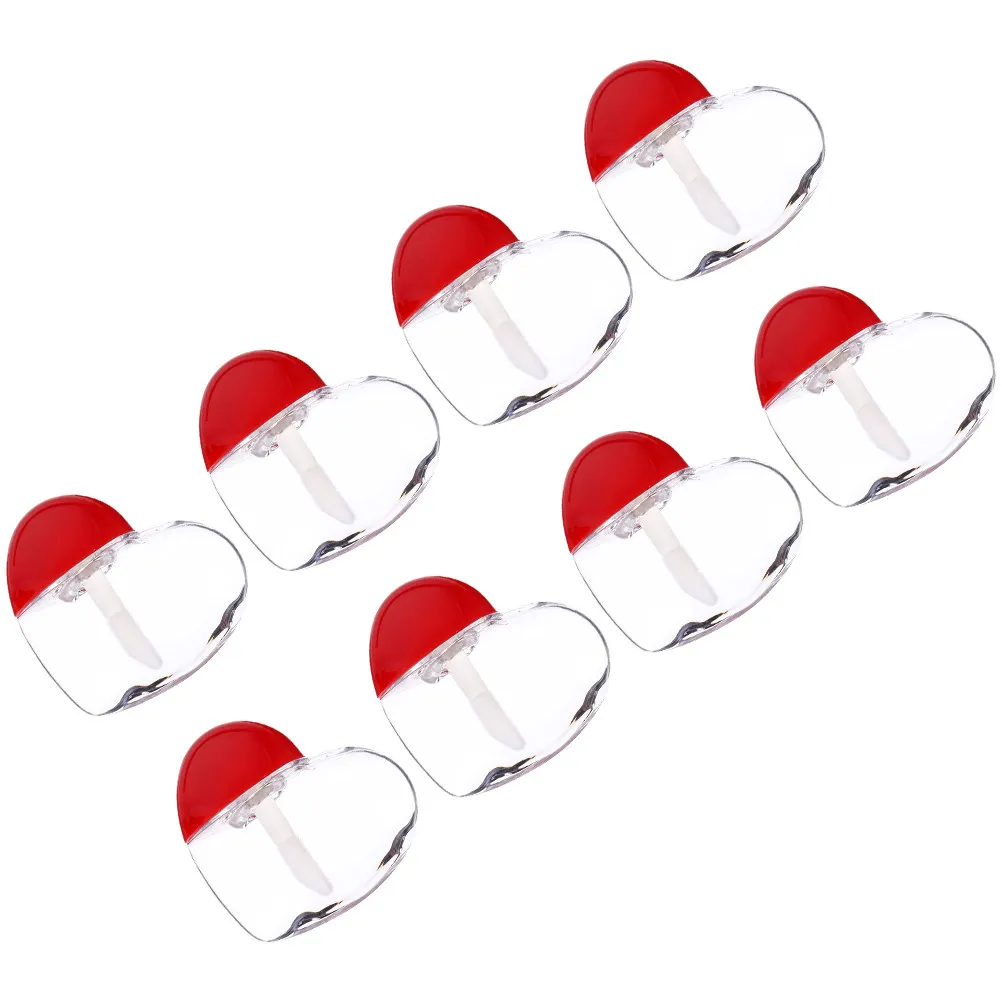 

25Sets Lip Gloss Containers Heart Shape Compact Reusable DIY Lip Color Holder Travel Portable Lipstick Tubes Lipstick Bottle
