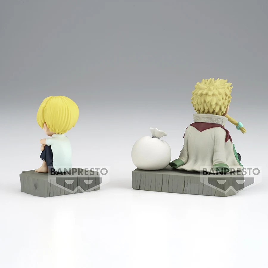 Banpresto One Piece Anime Figurines WCF Zeff Sanji PVC tokoh aksi Wcf figur koleksi Model mainan