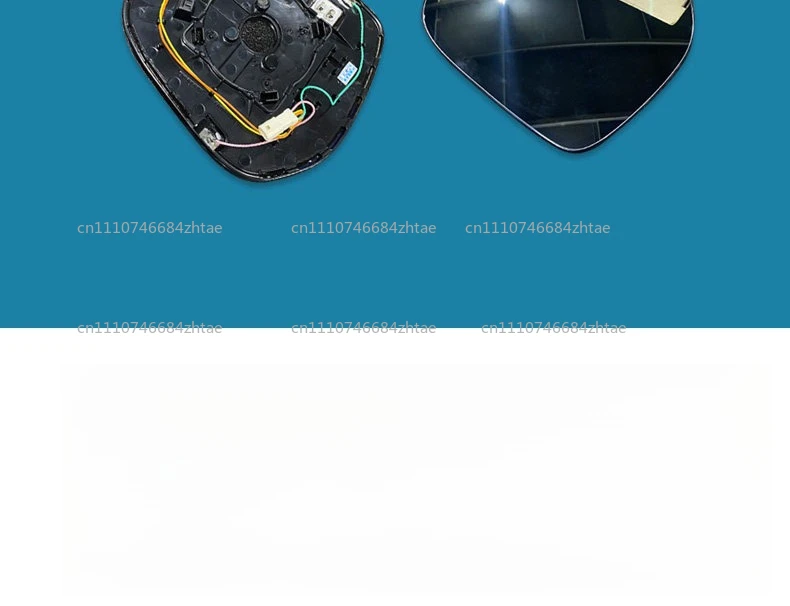 Factory Price Anti Glare Mirror Outside Rearview Mirror Glass for  Land Cruiser