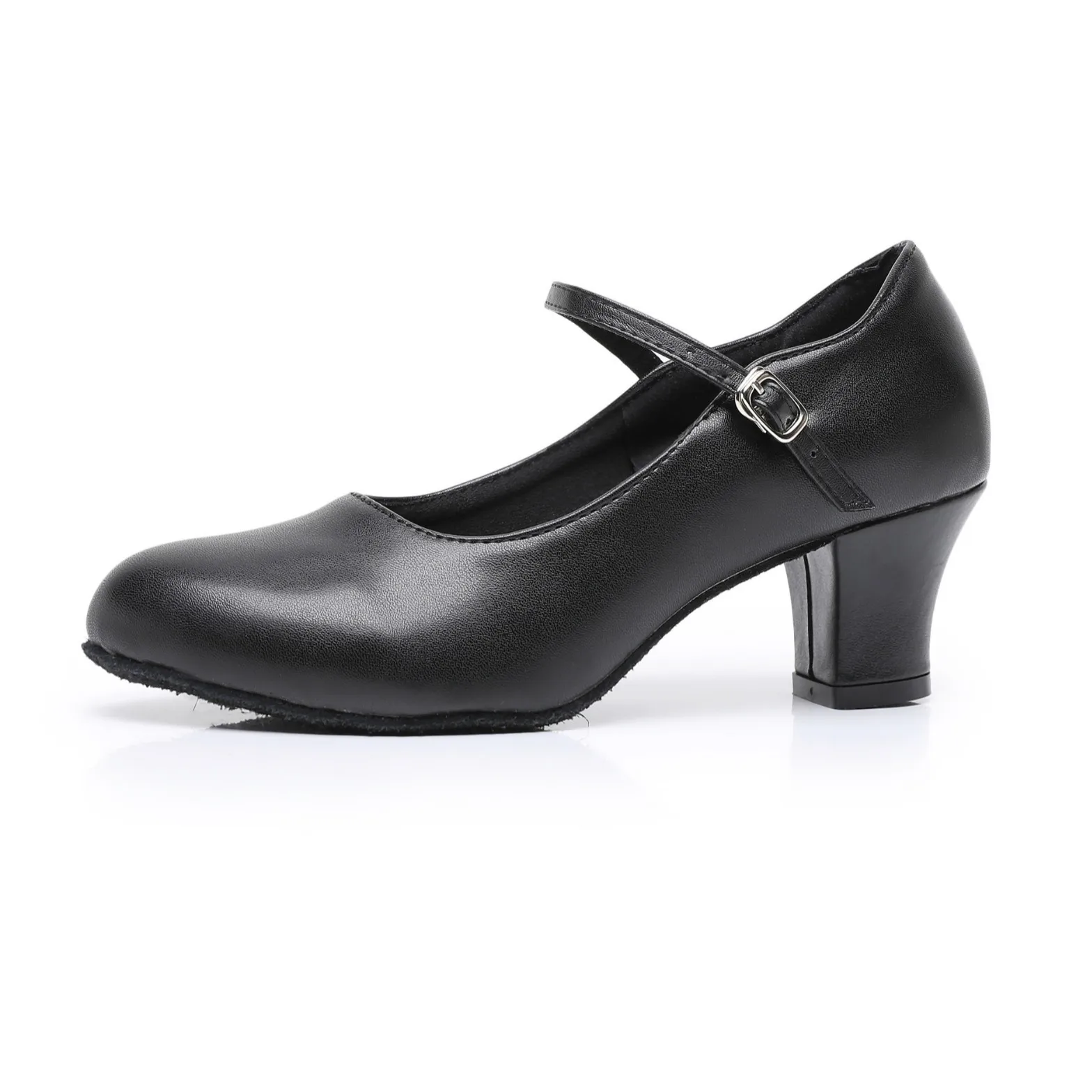 Flamenco Shoes Women Latin Salsa Dance Shoes Girls Heel 5cm Modern Ballroom Dance Shoe Ladies Girl Tango Dancing Shoe Size 34-43
