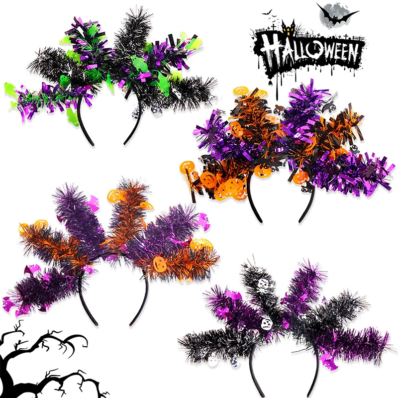 Halloween Decorations Felt Headbands Accessories Party Supplies Halloween Headbands Masquerade Decorations