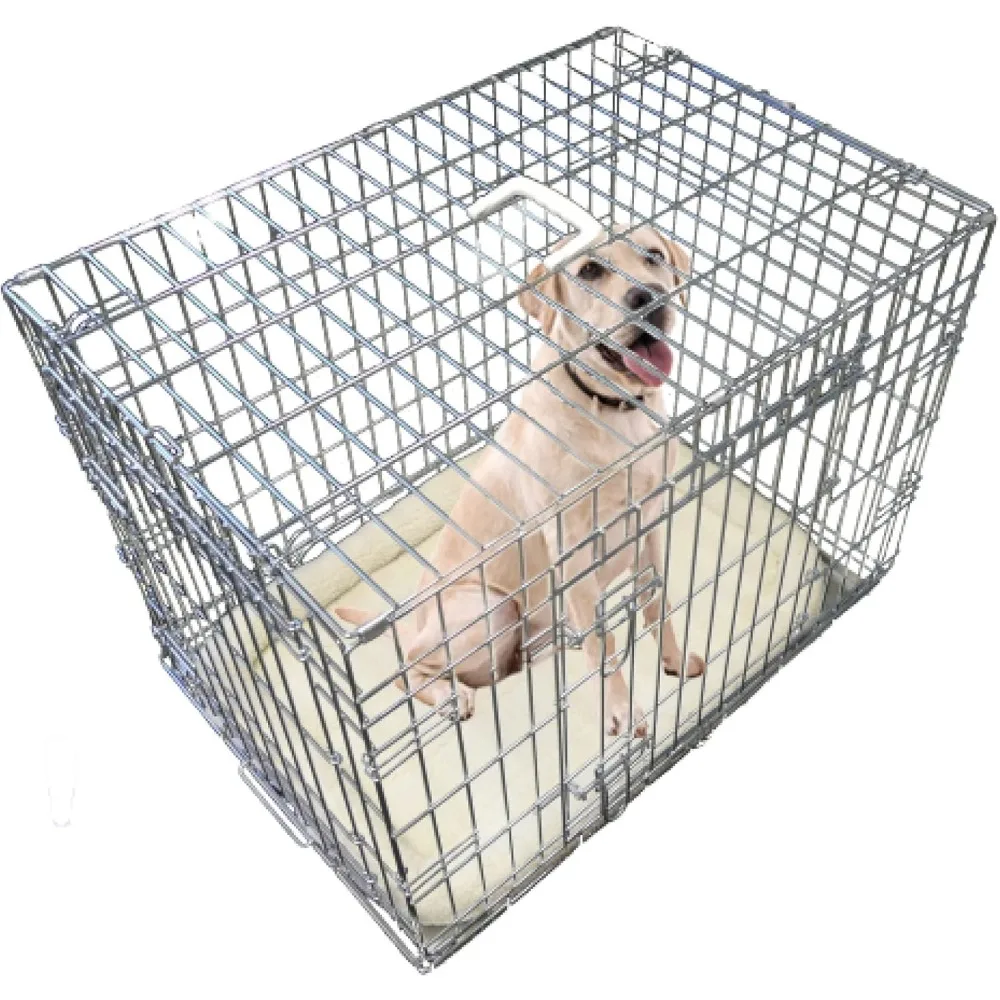 

Silver Deluxe Medium 30 inch Dog Cage