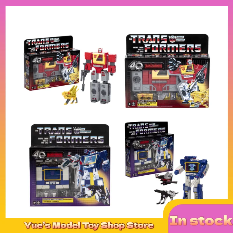 

[In Stock] Transformation Toys Hasbro Recorder Laser Bird Machine Sonic Dog 40th Anniversary Genuine Robot Action Model Toy Gift