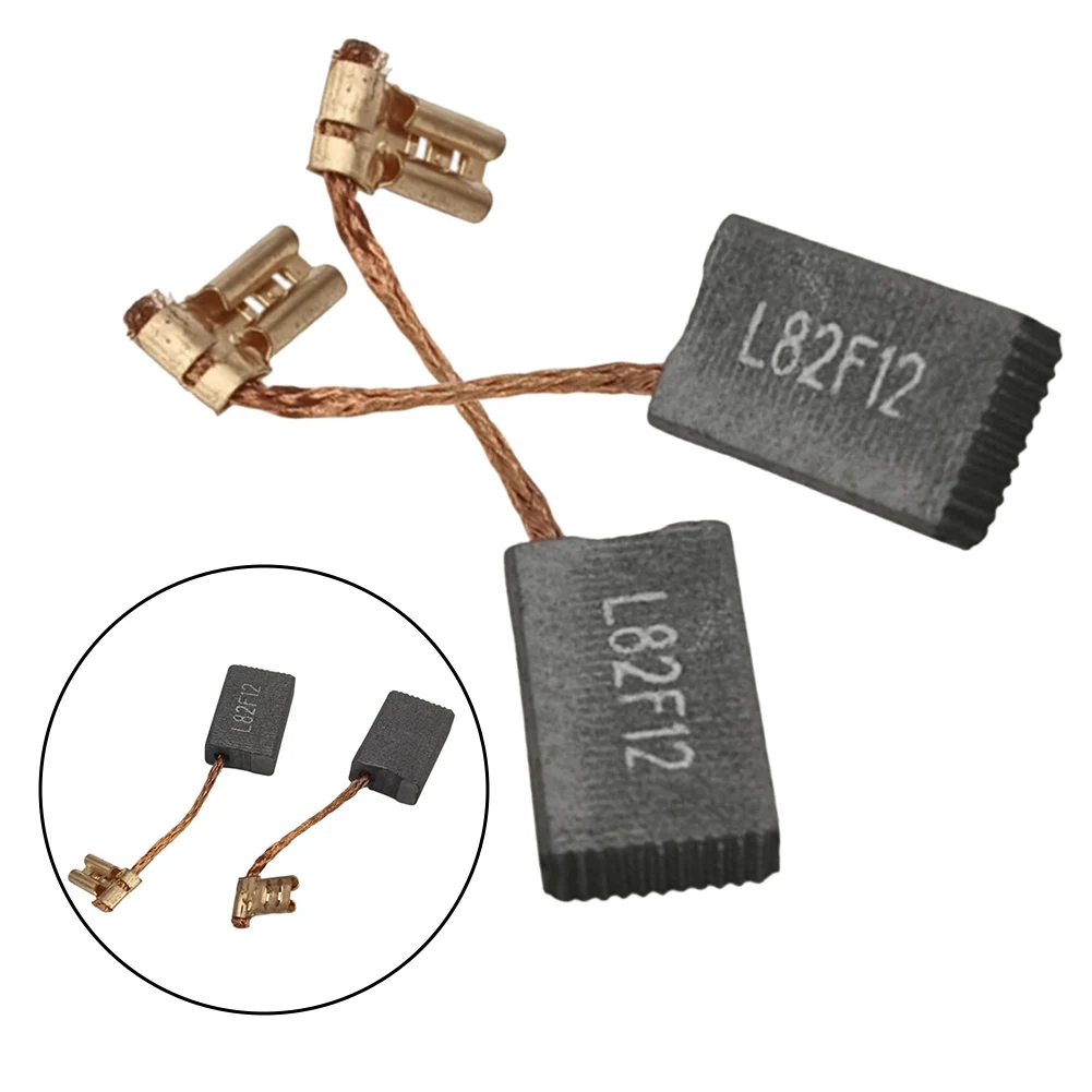 2pcs 2610007957 Carbon Brushes For 1613 1613AEVS 1613EVS 1634VS 1634VS 1617Evs Power Tools Replacement Carbon Brush Parts