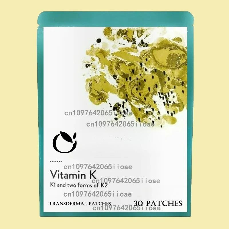 

30 пластырей с витамином К Triple Play (силовой) плюс дополнительные витамины, трансплеевые пластыри, поддерживающие сильные кости