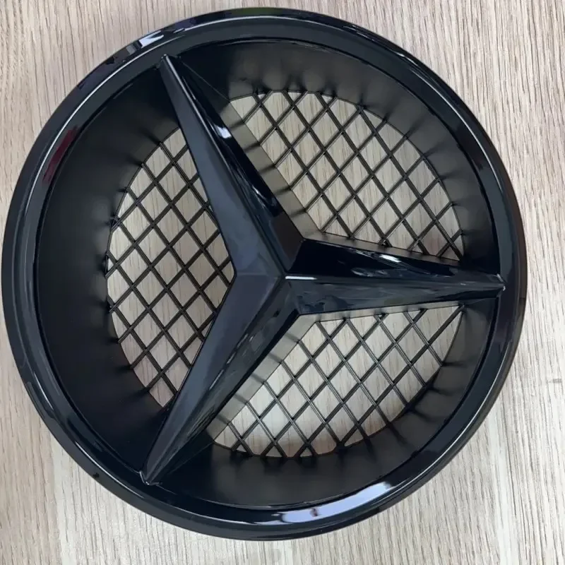 

Горячая черная рамка и серебряная рамка, украшение для Mercedes Benz W204 2006-2012 B/V class 2005-10, автомобильная наклейка на переднюю решетку автомобиля