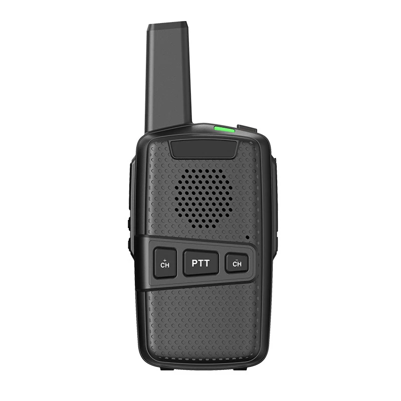 Mini walkie-talkie N2 3W 3KM, transceptor de Radio UHF PTT con auriculares para viajes por carretera y seguridad del Hotel, 2 piezas